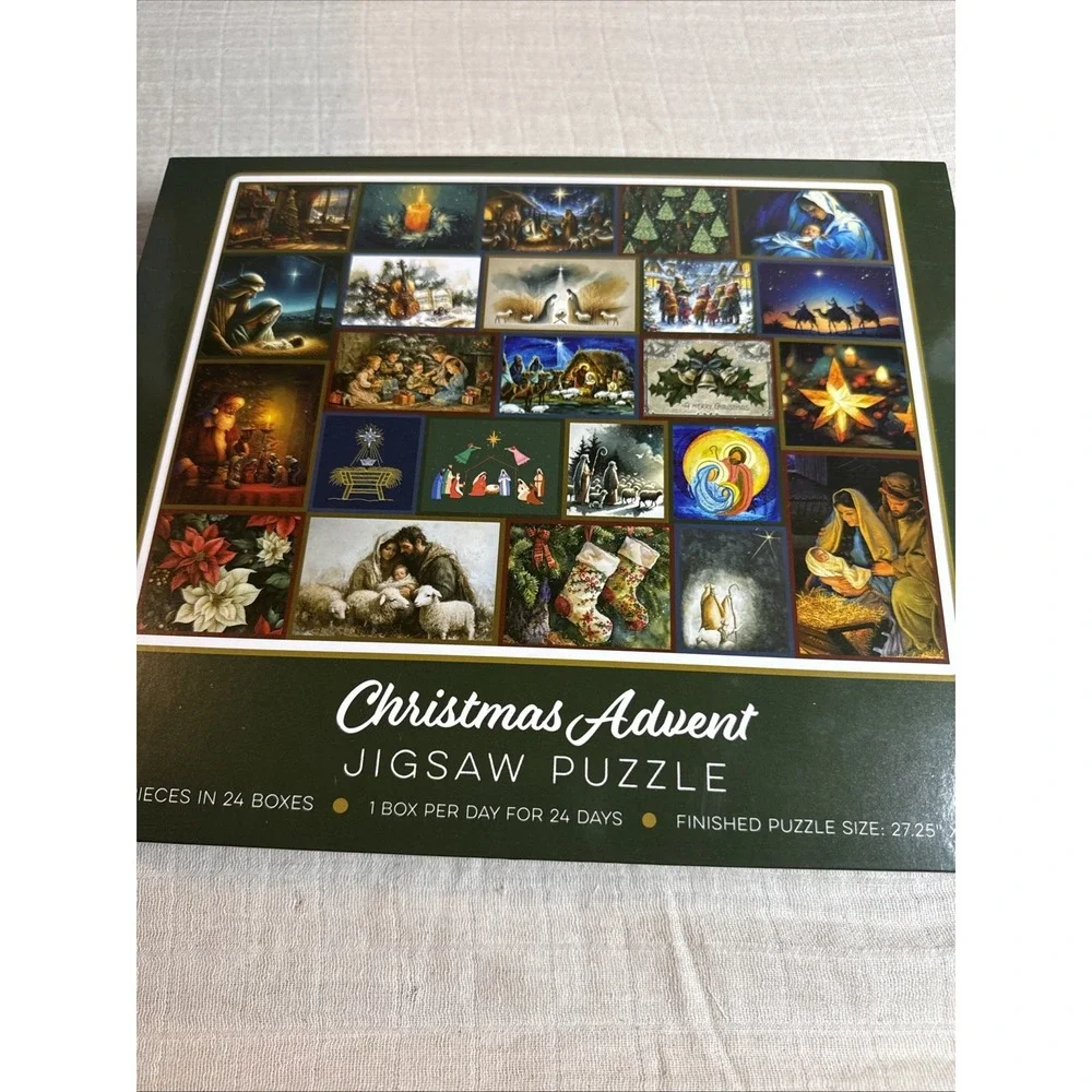 Christmas‎ Advent Jigsaw Puzzle 1000 Piece 24 Boxes One Per Day